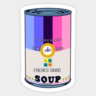 French Omni Soup Sticker